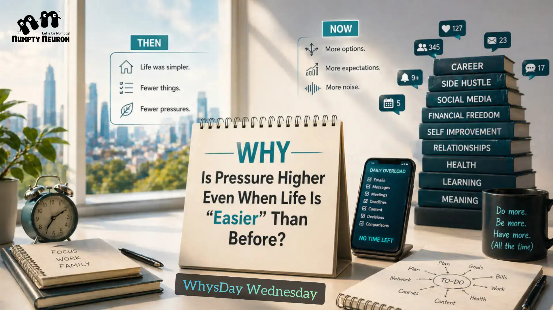Why Is Pressure Higher Even When Life Is “Easier” Than Before?