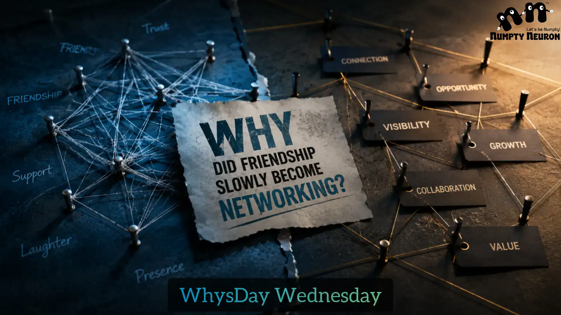 Why Did Friendship Slowly Become Networking?
